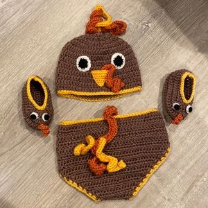 Thanksgiving newborn outfit